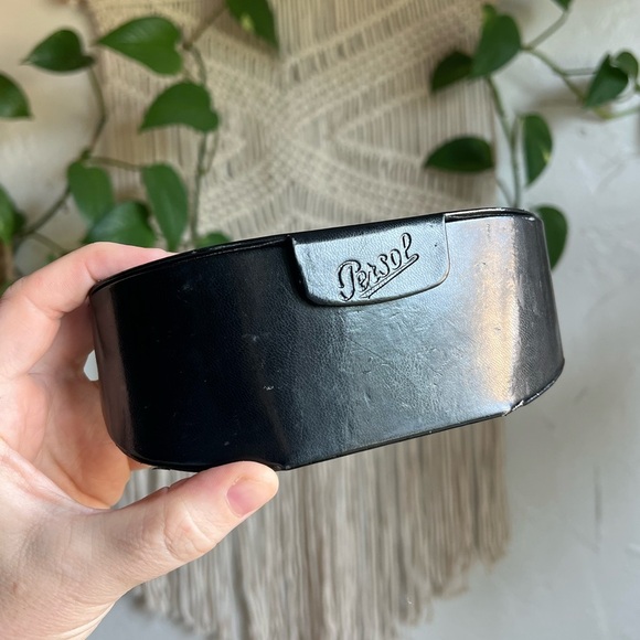 Authentic Persol Sunglasses Case – Black Hard Shell Replacement Eyewear Case - Picture 6 of 7
